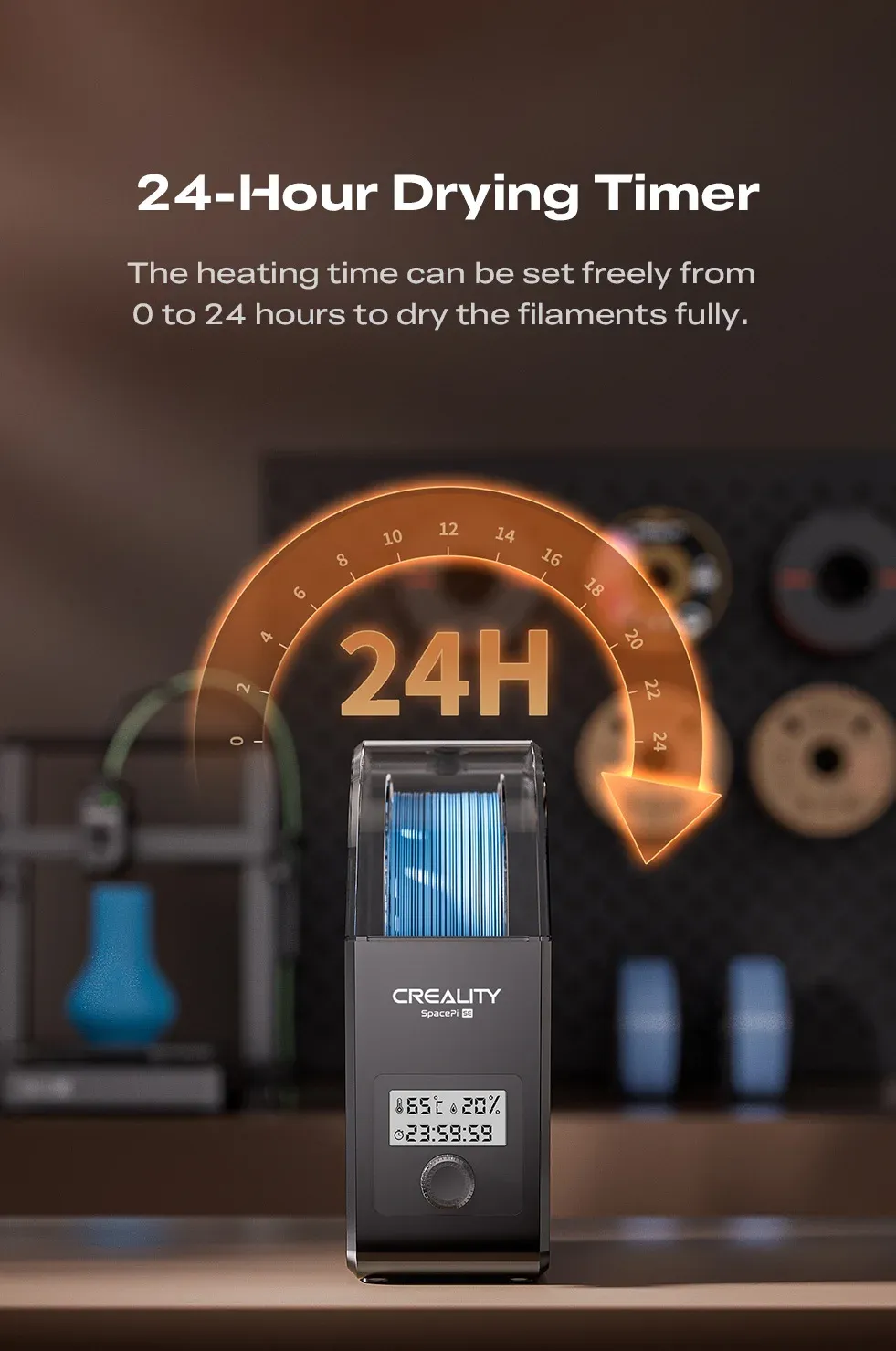 Trockner Filament PTC Heizung Sensor für 1,75-2,85mm