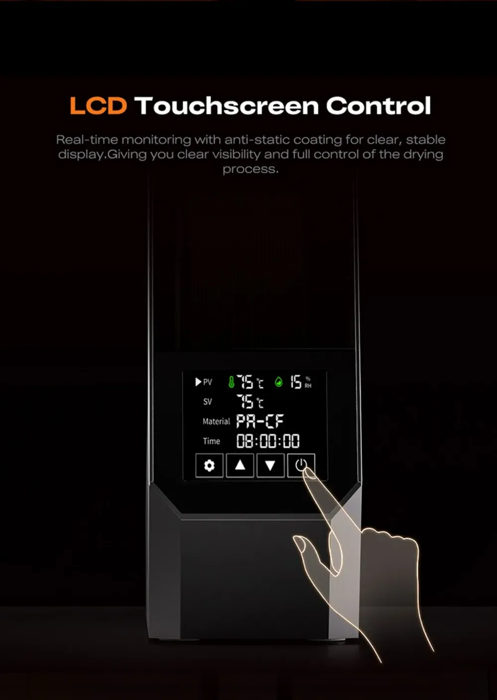 Trocknerbox Filament einstellbare Temperatur 45-75 Grad