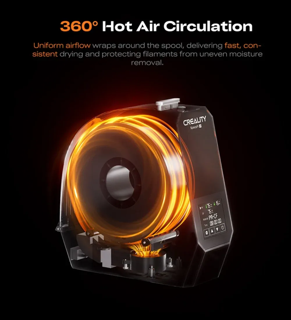 Trocknerbox Filament einstellbare Temperatur 45-75 Grad