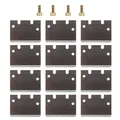 TS-100 Tian Schaber CNC-Spatel für Bambulab Creality – Farbe 12 Klingen 4 Schrauben