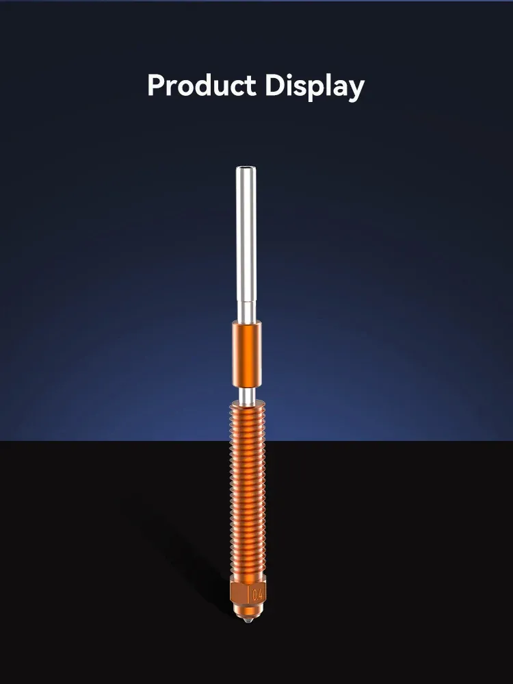 Unicorn Düsen-Set Kupfer gehärtete Stahldüse für Creality K2 Pro