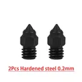 Upgrade S1 Hotend Kit Bimetall-Heatbreak-Schlauch 1,75mm Edelstahl Kupfer – Farbe 2pcs Hardened 0.2mm