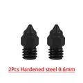 Upgrade S1 Hotend Kit Bimetall-Heatbreak-Schlauch 1,75mm Edelstahl Kupfer – Farbe 2pcs Hardened 0.6mm