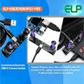USB-Kamera 4MP Dual-Objektiv 3D Stereo 1080P 60fps Gesichtserkennung – 5
