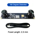 USB-Kameramodul 4MP 1080P Dual-Lens Stereo 3D-Tiefenmessung – Farbe 160 Degree