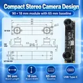 USB-Kameramodul 4MP 1080P Dual-Lens Stereo 3D-Tiefenmessung – 4