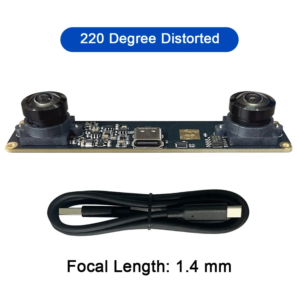 USB-Kameramodul 4MP 1080P Dual-Lens Stereo 3D-Tiefenmessung