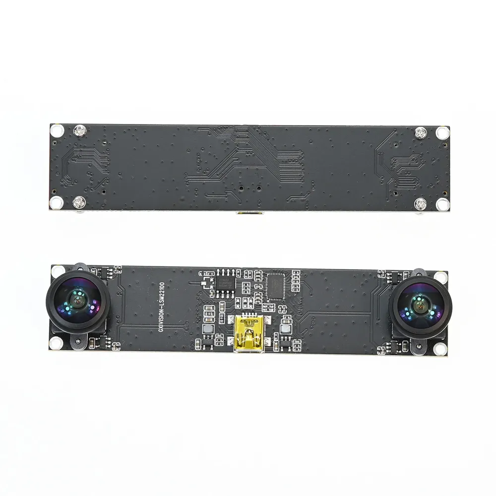 USB-Kameramodul 720P Dual-Objektiv 3D-Tiefenerkennung Gesichtserkennung