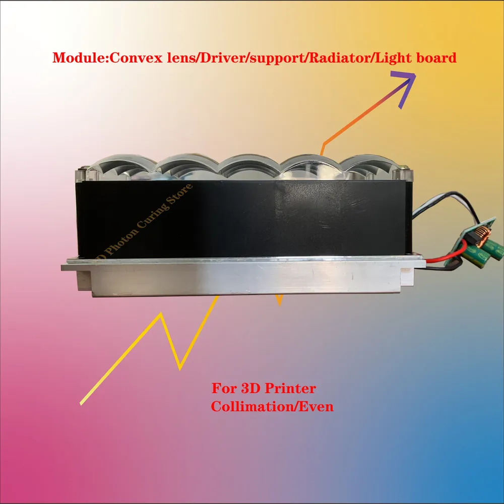 UV-LED-Lichtquelle 6,08 Zoll für MSLA LCD Drucker