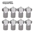 V5 V6 Edelstahl Düse M6 für 1,75 mm Filament 0,2 bis 0,8 mm 2er Set – 1