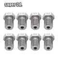 V5 V6 Edelstahl Düse M6 für 1,75 mm Filament 0,2 bis 0,8 mm 2er Set – 3