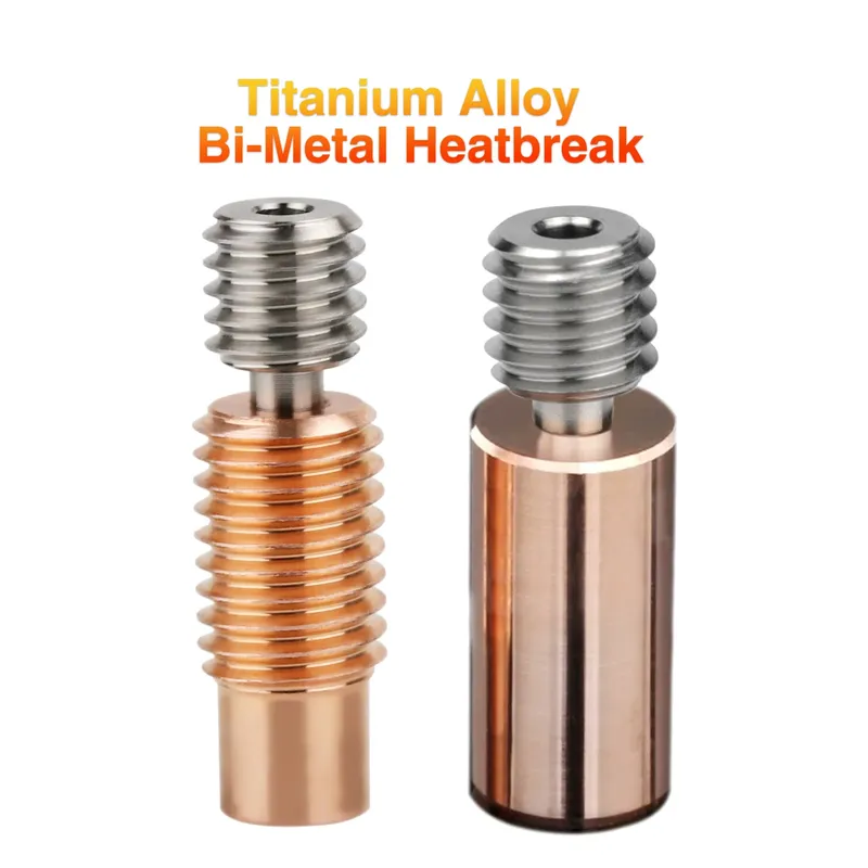 V6 Bimetall Heatbreak Kupfer-Titan Upgrade für Artillery Sidewinder X1 X2
