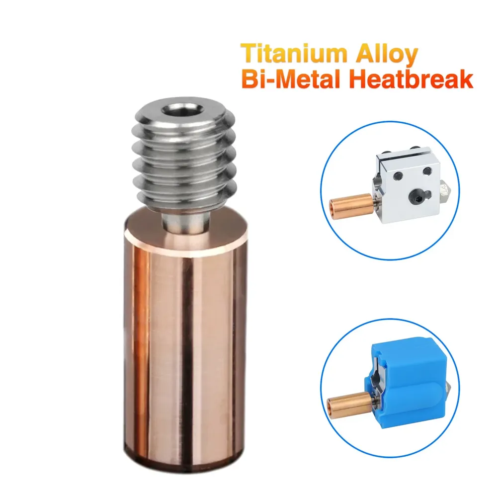 V6 Bimetall Heatbreak Kupfer-Titan Upgrade für Artillery Sidewinder X1 X2