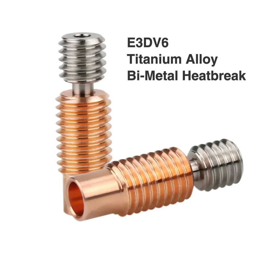 V6 Bimetall Heatbreak Kupfer-Titan Upgrade für Artillery Sidewinder X1 X2