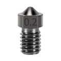 V6 Düse gehärtete Stahldüse 0,2 bis 1 mm für Ender 3 Prusa I3 – Farbe 0.2mm