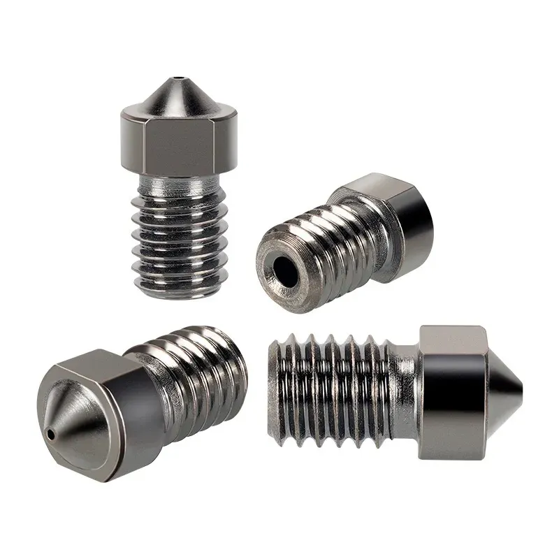 V6 Düse gehärtete Stahldüse 0,2 bis 1 mm für Ender 3 Prusa I3
