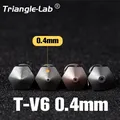 V6 Düse gehärtete Stahldüse für PEI PEEK Kohlefaserfilament – Farbe TV6 HDS 0.4mm
