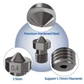 V6 Düsen-Set aus gehärtetem Stahl 0,2 bis 0,8 mm – 3