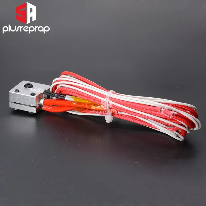 V6 Volcano Hot End Kit Heizblock mit Thermistor 12V 24V