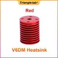 V6DM Kühlkörper kompatibel mit V6 Heatbreak Heizblock für VORON CHC Kit – Farbe Red V6DM Heatsink