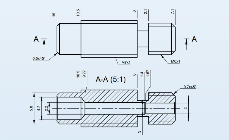 V6DM Kühlkörper kompatibel mit V6 Heatbreak Heizblock für VORON CHC Kit