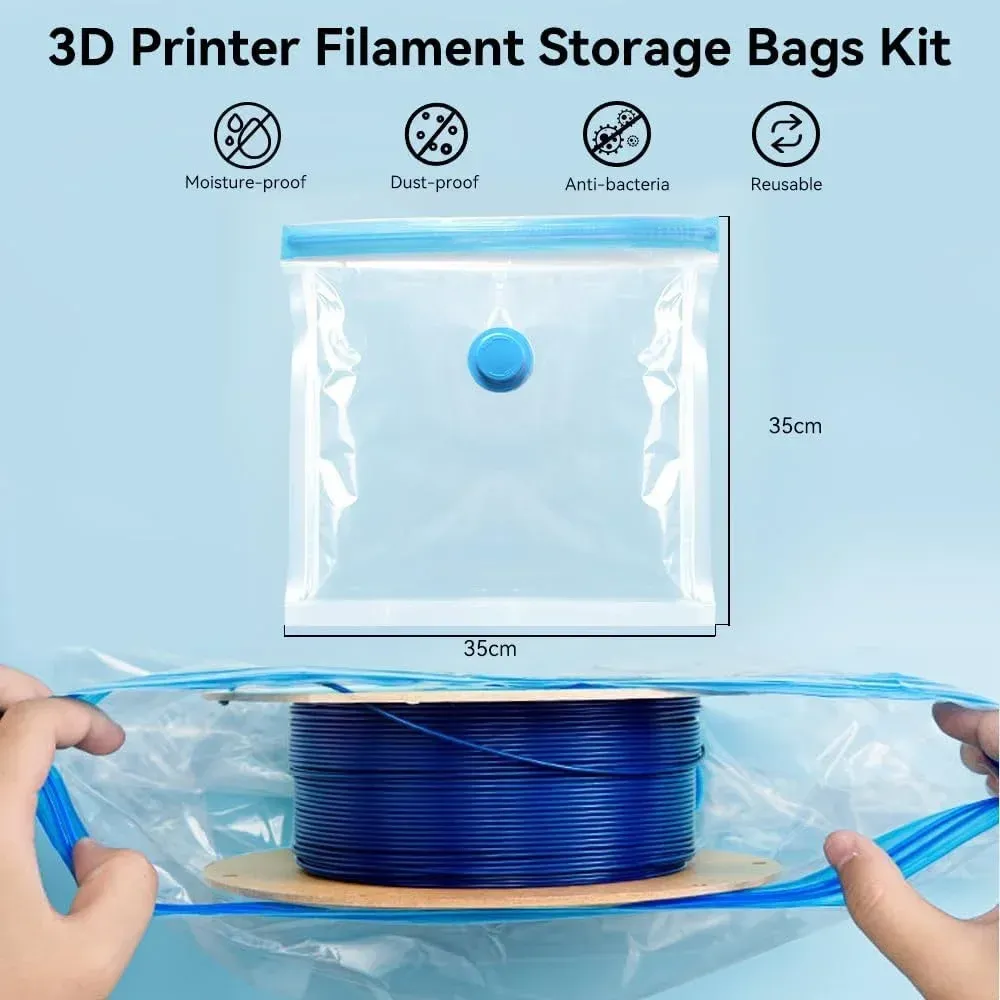 Vakuumbeutel Filament 35x35 cm 12 Stück transparent