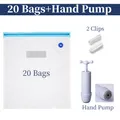 Vakuumbeutel Filament feuchtigkeitsbeständig mit Pumpe – Farbe 20 Bags-Manual Pump