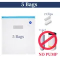 Vakuumbeutel Filament feuchtigkeitsbeständig mit Pumpe – Farbe 5 Bags