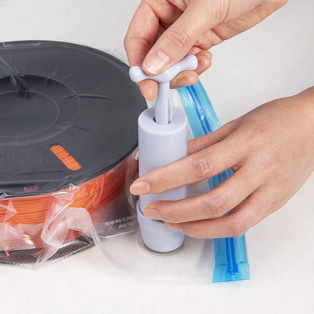Vakuumbeutel Filament feuchtigkeitsbeständig mit Pumpe
