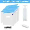 Vakuumbeutel Filament feuchtigkeitsresistent für PLA ABS TPU – Farbe 20 BAG With1 Pump