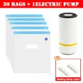 Vakuumbeutel Filament feuchtigkeitsresistent für PLA ABS TPU – Farbe 30 bags 1 USB pump
