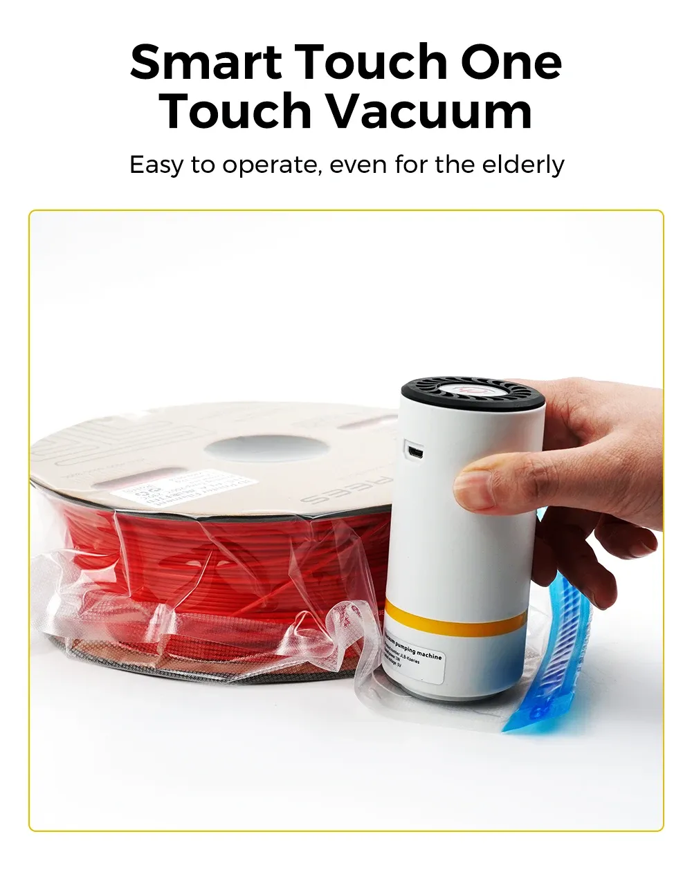 Vakuumbeutel Filament feuchtigkeitsresistent für PLA ABS TPU