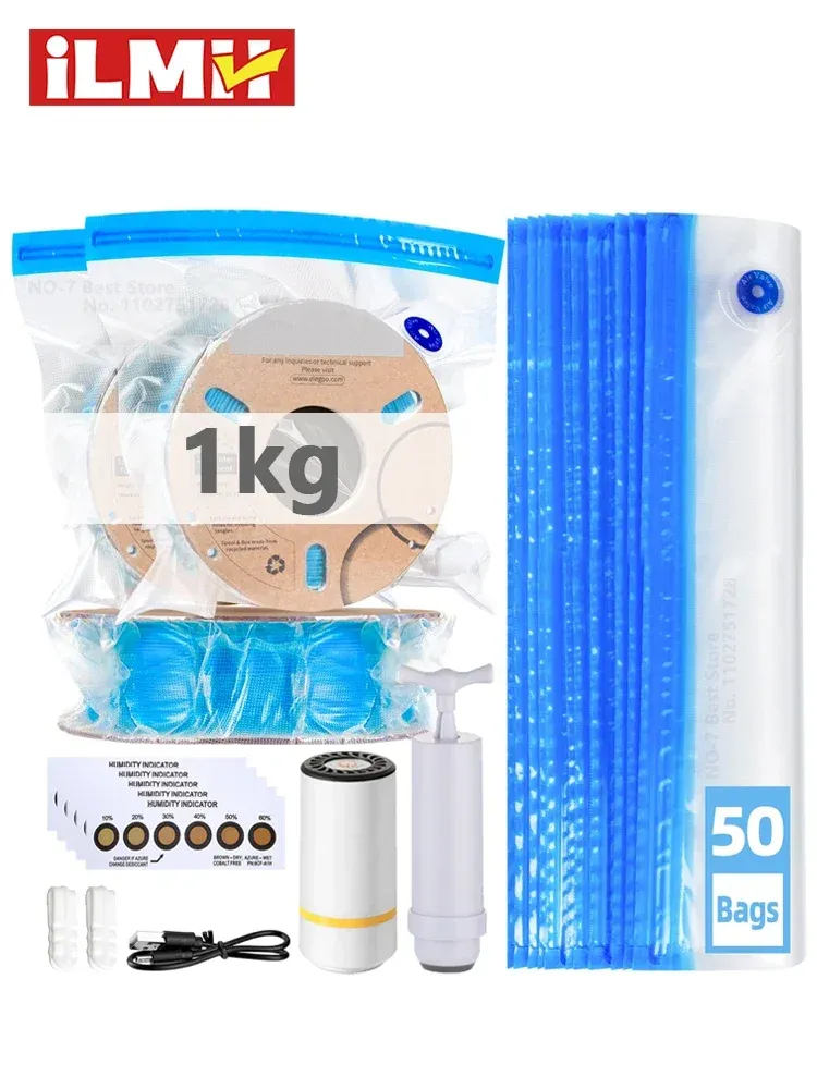 Vakuumbeutel Filament luftdicht mit elektrischer USB-Pumpe
