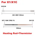 Verbessertes Hotend mit Bimetall-Heatbreak für Bambu Lab X1 X1-Carbon P1P P1S – Farbe X1C ThermistorHeater