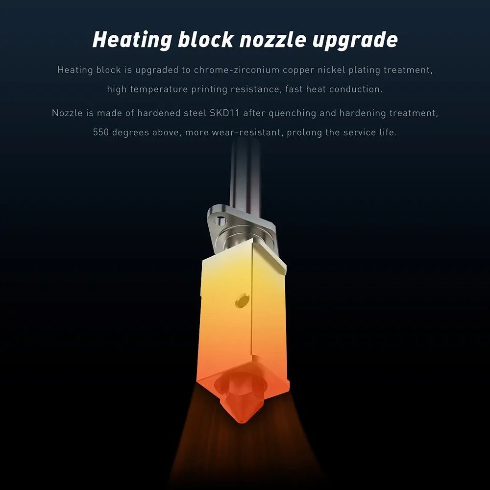 Verbessertes Hotend mit Bimetall-Heatbreak für Bambu Lab X1 X1-Carbon P1P P1S