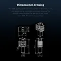 Verbessertes Hotend mit Bimetall-Heatbreak für Bambu Lab X1 X1-Carbon P1P P1S – 2