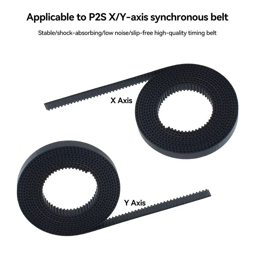 Verschleißfester Riemen-Kit für Bambu Lab P2S XY-Achsen