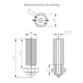 Volcano Bimetallic-Düse 0,4 bis 0,8 mm für Sidewinder X1/X2 – 6