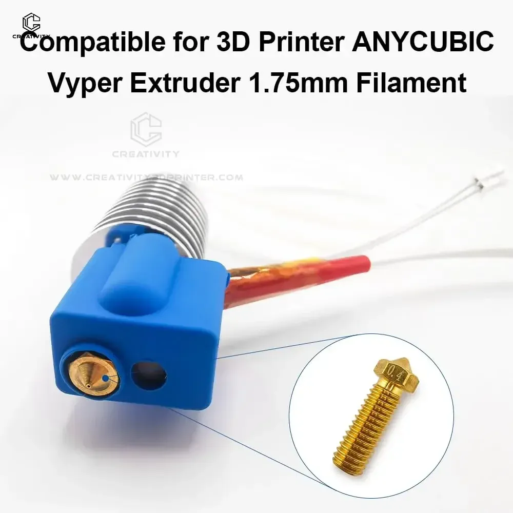 Volcano Düse Messing für Artillery Sidewinder Genius Pro 0,2 bis 1,2 mm