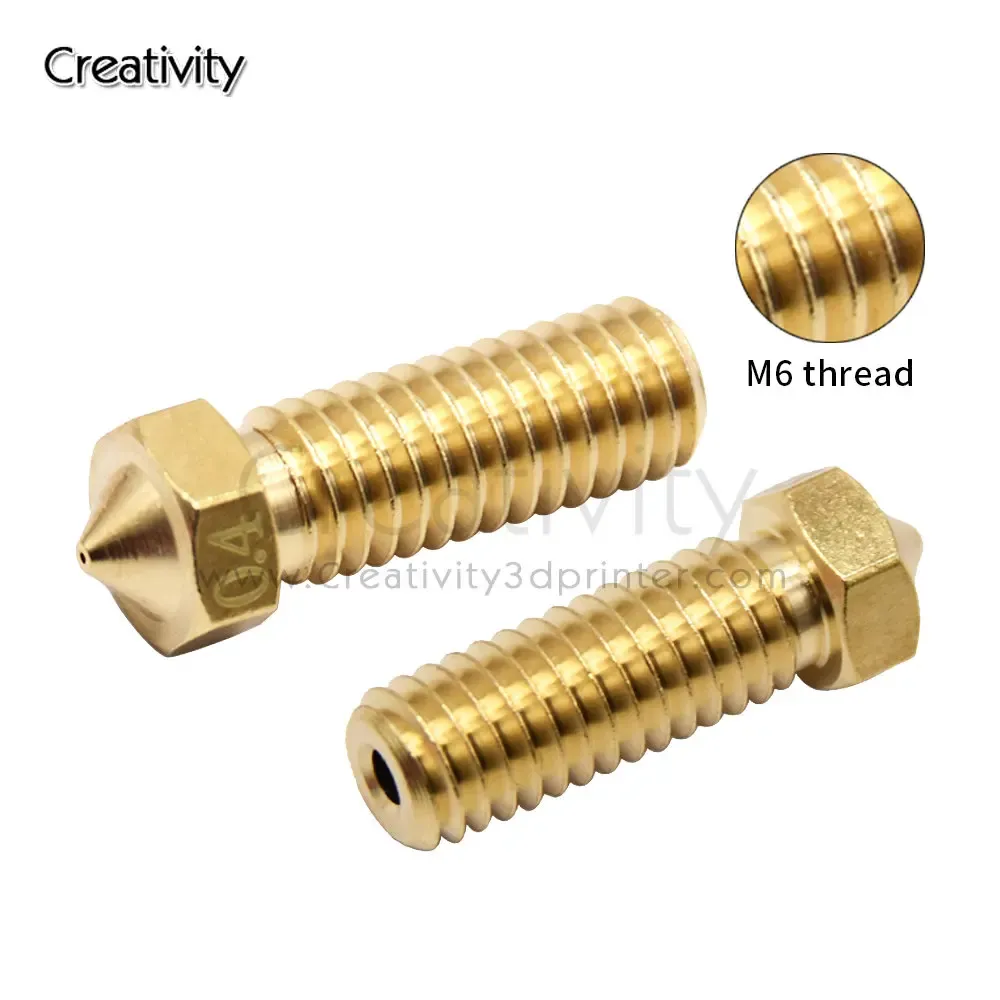 Volcano Düse Messing für Artillery Sidewinder Genius Pro 0,2 bis 1,2 mm
