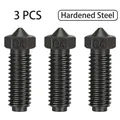 Volcano Düse Messing Hartstahl für Anycubic Kobra 2 Serie 0,2 bis 0,8 mm – Farbe 3PC Hardened