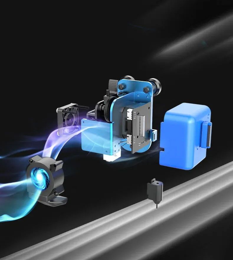 Vollmetall-Extruder Hotend für Artillery X2/Genius Pro