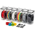 Vorratsdosen 6er Set 4L luftdicht für Filamentrollen – Farbe Transparent