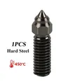 Vulkandüse Messing gehärtete Stahldüse für Creality K1 Kobra – Farbe 1PC Hardened Steel