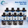 Wasserlösliches Harz 4 kg hohe Zähigkeit geruchsarm – Color 8KG Black
