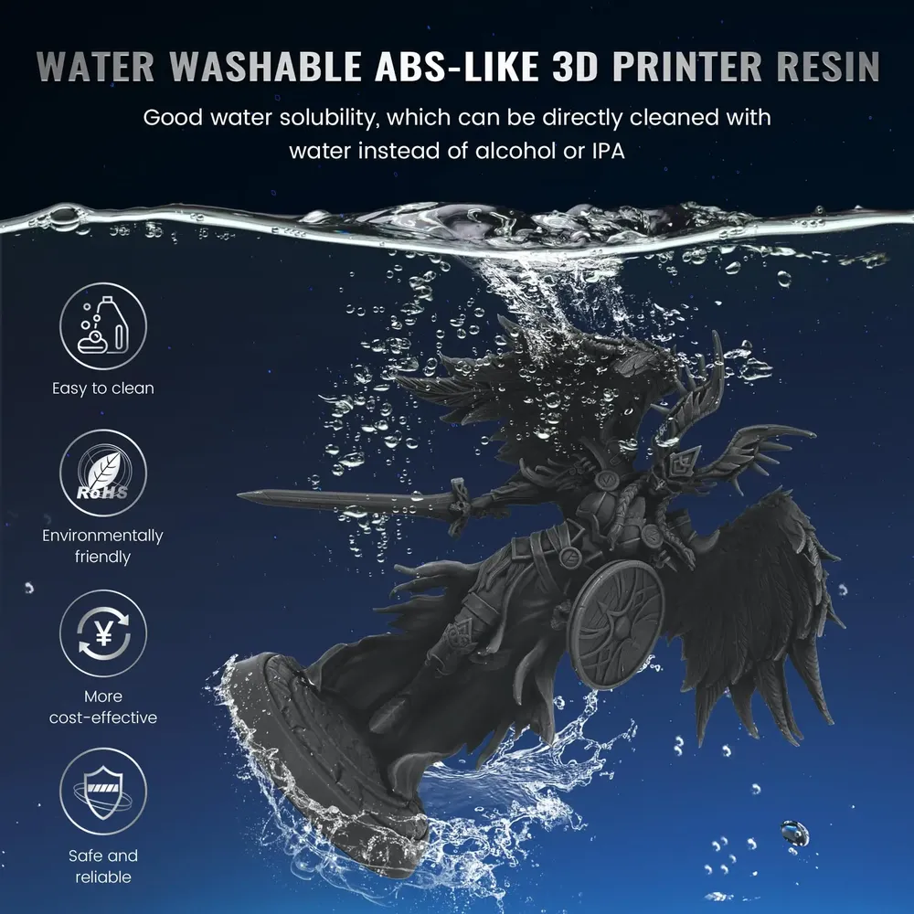 Wasserwaschbares ABS-Harz 395-405nm 5kg für LCD/DLP-Drucker