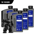 Wasserwaschbares ABS-Harz 395-405nm 5kg für LCD/DLP-Drucker – Farbe Washable ABS BK-5KG