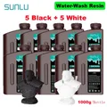 Wasserwaschbares ABS-Harz 405nm 10kg schnelle UV-Härtung – Color Water-Wash WT BK
