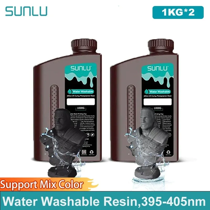 Wasserwaschbares Harz 395-405nm 1kg schnelle Aushärtung