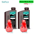 Wasserwaschbares Harz 395-405nm 1kg schnelle Aushärtung – Color Water-Wash Clear Red